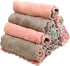 10 Pack Kitchen Cloth, Microfiber Dish Towels Washcloths, Super Absorbent Coral Velvet Dishtowels, Premium Cleaning Cloths,Non-Stick Oil Quick Dry...