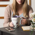 Pavilion Gift Company Mark My Words Sister In Law Floral Butterfly Coffee Tea Mug, Large, Purple,591 milliliters...