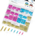 TICONN 160Pcs Heat Shrink Wire Connectors, Waterproof Automotive Marine Electrical Terminals Kit, Crimp Connector Assortment, Ring Fork Spade Butt...