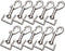 LOUHUA 10 Pieces 3 x 1 Inch Heavy Duty Nickel Plated Swivel Snap Hooks Pet Buckle...