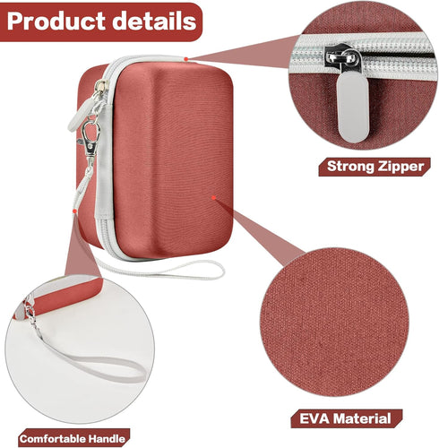 Digital Camera Case Compatible with KODAK EKTAR H35 H35N Half Frame Film Camera, Storage Holder Organizer for Kodak Ultra F9 M35 M38 Paper Shoot C...