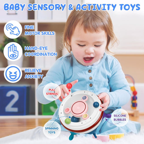 TOHIBEE Baby Toys for 6-12 12-18 Months, Baby Pop Fidget Toys for Babies 6 9 12 18 Months, Infant Newborn Developmental Toys Gifts for 1 2 Year Ol...
