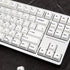 135 keys PBT Japanese Keycaps Cherry Profile DYE-Sub White Theme Minimalist Style Suitable for Mechanical Keyboard...