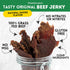 Mission Meats Beef Jerky from 100% Grass Fed & Pasture Raised Beef, Nitrate Nitrite Free, Paleo & Keto Friendly, Whole 30 Snacks, MSG Free, Gluten...