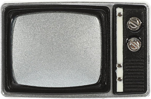 Doll House TV Model Mini Vintage Television Model Miniature Retro TV Prop for Doll House Living Room Furniture Accessories - Light Brown…...