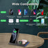 Portable Fast Wireless Charger, 4 in 1 Qi Fast Wireless Charging Station, Detachable Wireless Charger Station for iPhone 13/12/12 Pro/11/11 Pro/XR...
