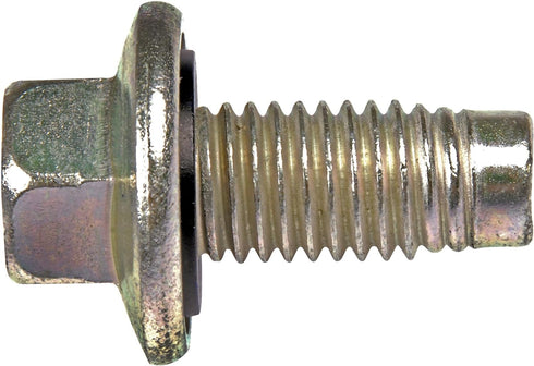 Dorman 65430 Oil Drain Plug Pilot Point M12-1.75, Head Size 15mm Compatible with Select Models...