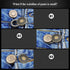 Pants Extender Button, 8 Pcs Jeans Waistband Extender Button No Sew Metal Collar Button Pregnancy Pant Extenders Elastic Spring Buttons for Jeans,...