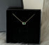 S925 1.2ct Lab-created Emerald Pendant Necklace for Women 18K Gold Plated Sterling Silver Solitaire Birthstone Necklace for Women...