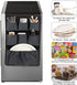 Mini Fridge Caddy Organizer Storage Bag, Over The Fridge Storage Organizer with 15 Extra Large Fabric Pockets for Plate, Silverware, Spice, Cutler...