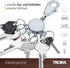 Troika Patent – KYR60/MC – Keyring – incl. Carabiner – 6 Exchangeable Rings – Metal/Brass– matt – Chrome Plated – unisex-adult, Silver – TROIKA-Or...