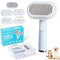 5 IN 1 Pet Grooming Brush Kit,Dog&Cat Self Cleaning Slicker Brush for Shedding.Dematting&Deshedding Dog Brush,Dog Hair Brush,Suitable for Small&La...