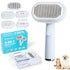 5 IN 1 Pet Grooming Brush Kit,Dog&Cat Self Cleaning Slicker Brush for Shedding.Dematting&Deshedding Dog Brush,Dog Hair Brush,Suitable for Small&La...
