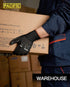 PACIFIC PPE Work Gloves PU Coated-12 Pairs, Touchscreen Working Gloves for Men and Women, Mechanic Gloves, Lightweight, Black, Large...