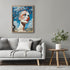 Posterizer 1 pcs-futuristic art- womans head in the clouds-Abstract & Modern Art-Fantasy & Fiction Art-Gift for Art Lovers-Decor for Home & Office...