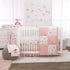 Countryside Floral - Pink, Grey and White Super Soft Changing Pad Cover...