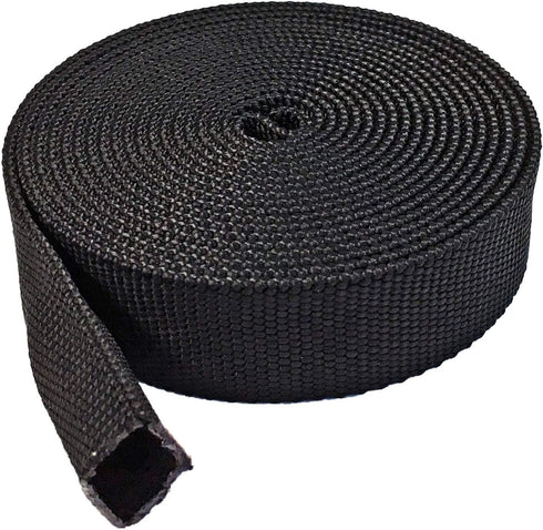 Electriduct 1" Nylon Protective Hose Sleeve - 10 Feet - Black...