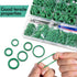 595 Pcs Metric and SAE Air Conditioning O-Ring Kit for Automotive A/C, Compressor and Professional Faucet Plumbing Seal Orings Repair with O-Ring ...