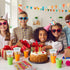 Kolewo4ever Happy Birthday Pencils Translucent Pencil Multicolor Non- Sharpening Stackable Pencils Pop Up Plastic Pencils Cake,Balloon Printed Bir...