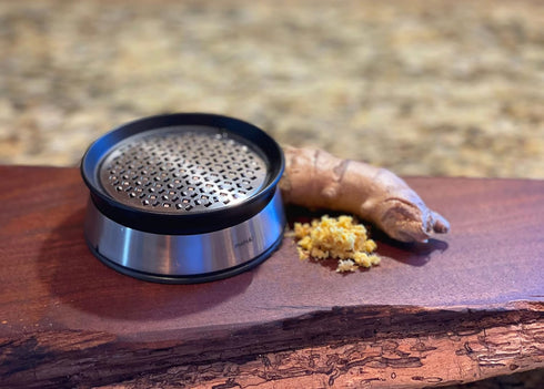 Rotating Ginger Grater/Zester, Stainless Steel...