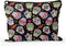 Cafl Sugar Skulls Makeup Bag Travel Large Day Dead Cosmetic Bag Organizer toiletry Essentials Jewelry Skincare Zipper Bag Gift For Women -10×8 inc...