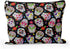 Cafl Sugar Skulls Makeup Bag Travel Large Day Dead Cosmetic Bag Organizer toiletry Essentials Jewelry Skincare Zipper Bag Gift For Women -10×8 inc...