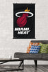 Trends International NBA Miami Heat - Logo 14 Wall Poster, 22.375" x 34", Premium Poster & Clip Bundle...
