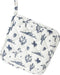 Texas Pot Holder with Blue Horse Cactus Clouds and Sunburst Pattern in Quilted Cotton Texas Gift...