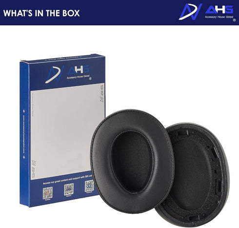 Premium Replacement WH-H900N Ear Pads/MDR-100ABN Ear Pads Cushions Compatible with Sony WH-900N and Sony MDR-100ABN Headphones (Black). Premium Pr...