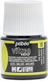 Pebeo Vitrea 160, Glossy Glass Paint, 45 ml Bottle - Ink Black...
