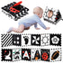 Black and White Baby Toys, High Contrast Newborn Toys 0-3 Months Brain Development, Tummy Time Toys, Soft Baby Book, Infant Sensory Toys 0-6-12 Mo...