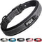 Fida Heavy Duty Dog Collar, Ultra Comfortable Soft Neoprene Padded, Adjustable Reflective Nylon Pet Collar with Durable Metal Belt Buckle for Medi...