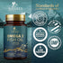 Triple Strength Omega 3 Fish Oil 2400 mg Softgels, Nature's Fish Oil Supplements, Brain & Heart Health Support - EPA & DHA, 1200 MG Fish Oil in Ea...