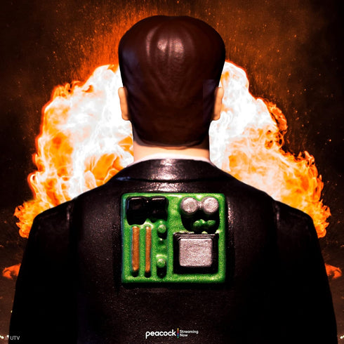 Super7 The Office Threat Level Midnight Dwight Schrute as Samuel L. Chang - 3.75" The Office Action Figure with Accessory Classic TV Show Collecti...