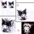 Anime Kuromi Desktop Desk Office Supplies Container Ceramics Pen Holder for Desk Cute Pencil Cup Pot Makeup Brush Holder Mini Box S...