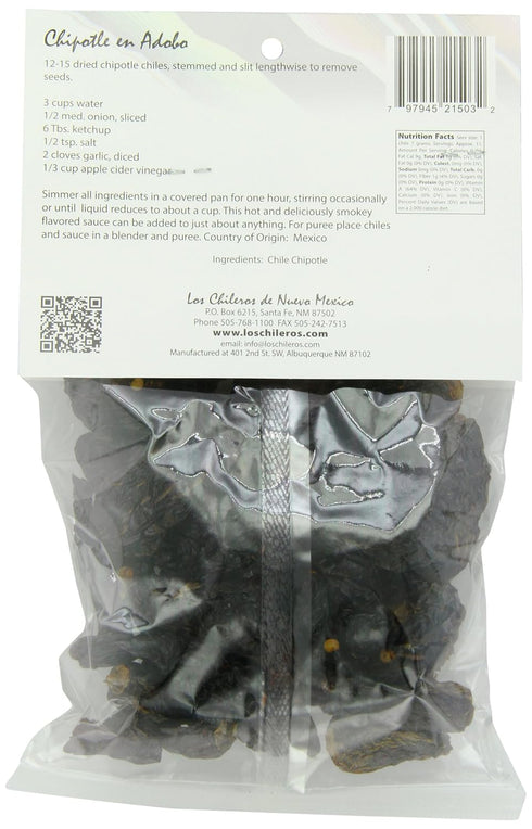 Los Chileros Whole Chile Chipotle, Dark Red, 3 Ounce...