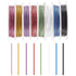 PH PandaHall 100 Yards Jewelry Wire 0.45mm Craft Wire 10 Colors Tiger Tail Wire Jewelry Beading Wire Craft Metal Wire with Spool for Jewelry Makin...