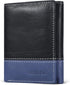 ESTALON Leather Trifold Wallet For Men - RFID Blocking - 6 Card Slots, 2 Slip Pockets & 1 Front ID Window - Minimalist Design, Slim Wallet...