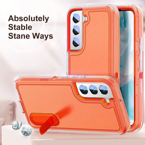 BaHaHoues for Samsung Galaxy S22 Case for Samsung S22 Phone Case with Built in Kickstand,Shockproof/Dustproof/Drop Proof Military Grade Protective...