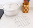 Steaming Rack, 2 Pack 7 Inch Round Food Grade Stainless Steel Steamer Plate for Food Steaming, Cooling and Roasting Cooking in Kitchen and Outdoor...
