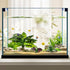 Reptile Artificial Plants, Terrarium Plants Decorations Supplies, Aquarium Fish Tank Plant, Amphibian Habitat Hideout Tank Accessories(L Set-3pcs/...