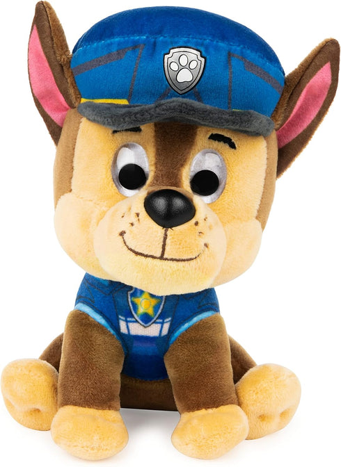 GUND PAW Patrol: The Movie Chase Plush Toy, Premium Stuffed Animal for Ages 1 and Up, 6”...