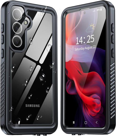 ANTSHARE for Samsung Galaxy S24 Plus Case Waterproof, Built-in Lens & Screen Protector 360° Full Body Heavy Duty Protective Shockproof IP68 Underw...