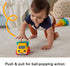 Fisher-Price Baby Toy Poppity Pop Dump Truck Push-Along Vehicle with Fine Motor Activities For Infants Ages 6+ Months...