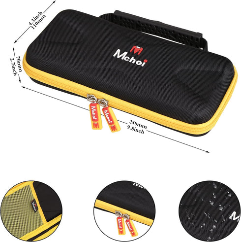 Mchoi Protective Case Fits for Techamor Y201 Methane Propane Combustible Natural Gas Leak Sniffer Detector, Case Only...