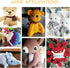 PH PandaHall 70pcs Plastic Safety Eyes 10mm Craft Eyes Amigurumi Cat Eyes with 70pcs Washers for Puppet, Plush Animal, Stuffed Animals, Teddy Pupp...