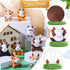 Aoriher 24 Pcs Horse Plush Stuffed Animal Horses Keychain Mini Horse Toys 3.15 Inch Horse Party Favor with Detachable Chain for Farm Themed Birthd...