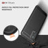 Case Compatible with Xiaomi Mi 10T Case, Compatible with Xiaomi Mi 10T Pro Case, Carbon Fiber Texture Design Shock Absorption Case Made for Xiaomi...