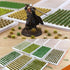 Cayway 208 PCS Static Grass Tuft Model Grass Tufts Terrain Model Kit Resin Static Scenery Model Miniature Shrubs Bushes for Train Landscape Railwa...