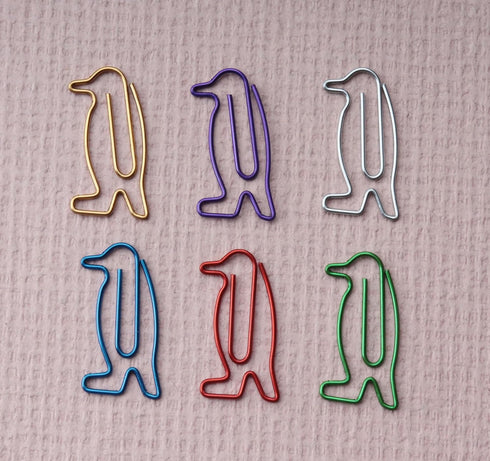 SOWAKA 30 Pcs Sitting Dog Bookmarks Metal 3.2 x 2.6 cm Small Cute Paper Clips Supplies for Students Journaling Notebook Document Organization Scho...